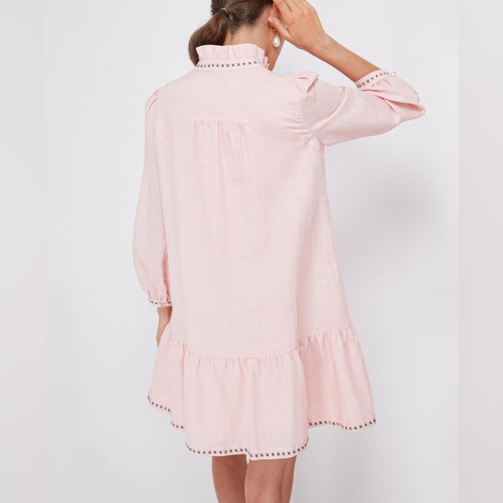 Tuckernuck Bermuda Pink Palmerston Dress - Picture 3 of 8